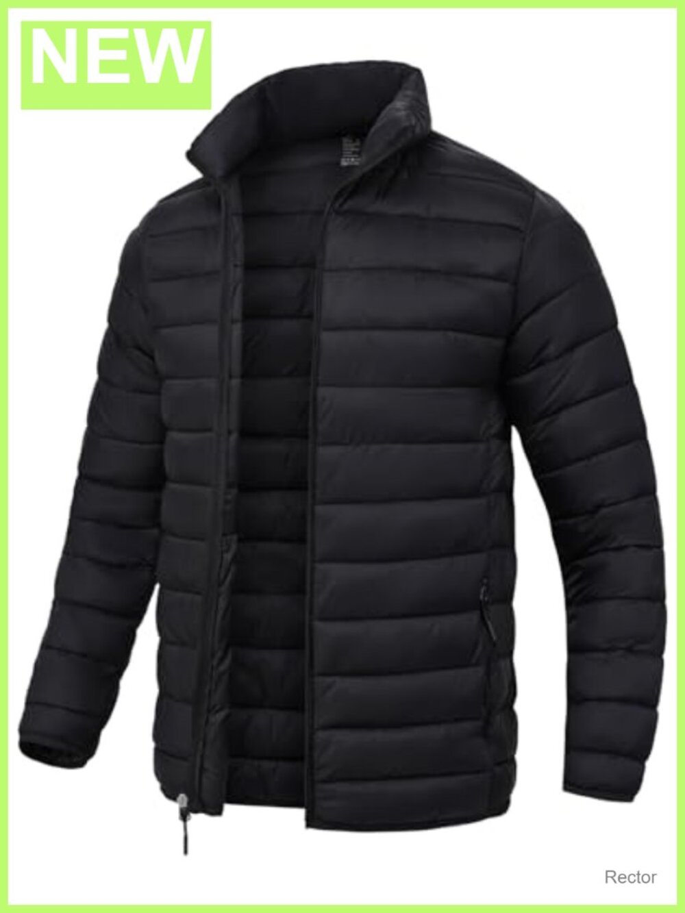 Men's Lightweight Packable Puffer Jacket Water Resistant Insulated Winter Coat
